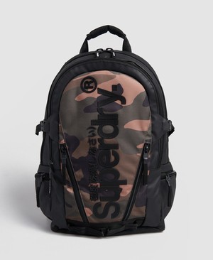 Superdry Tarp Férfi Hátizsák Zöld/Camo | TVYHF0345